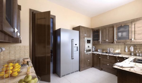 Modern Kitchen Photo of Prestige Evergreen